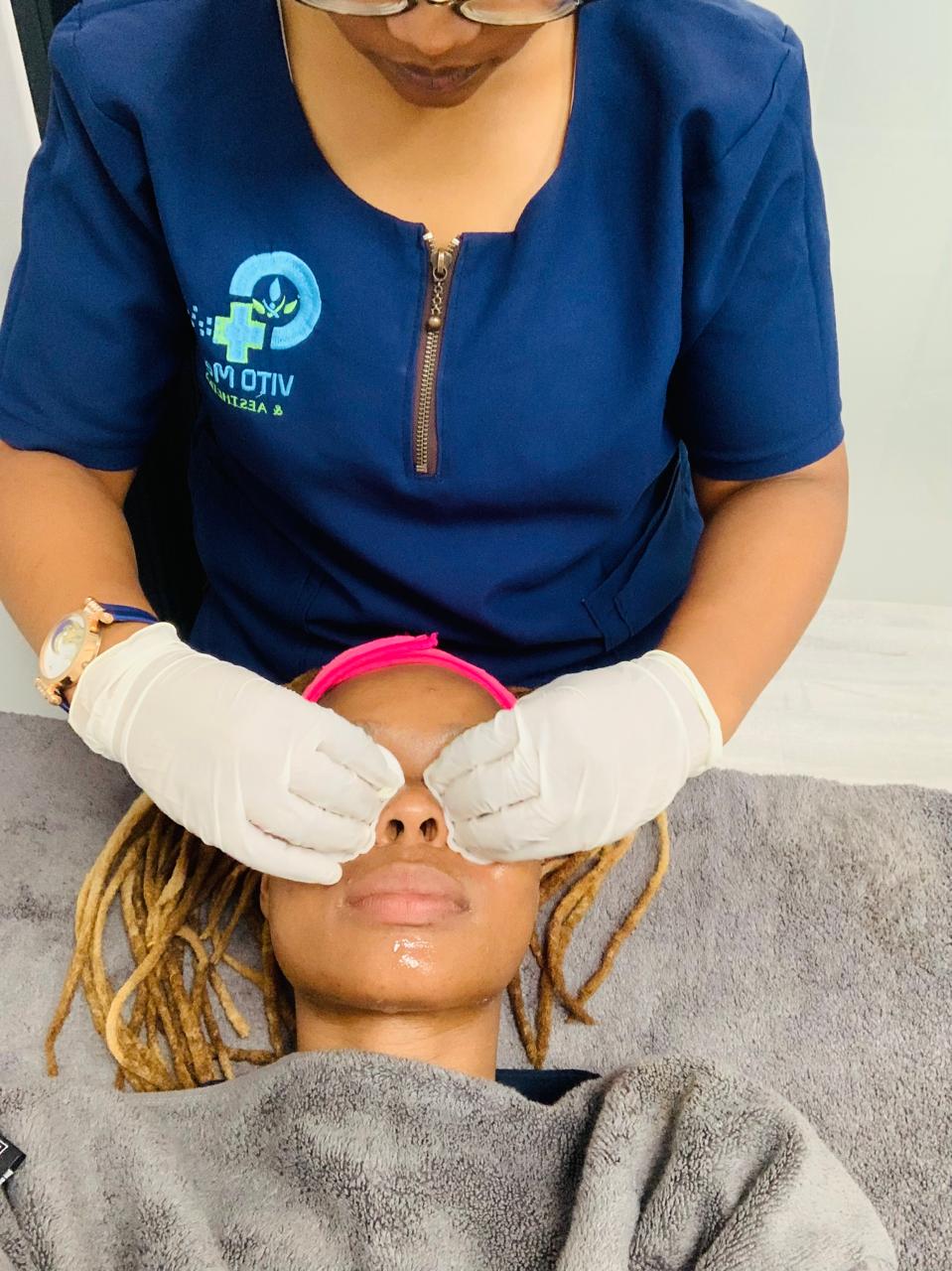 Facial treatment at VITO Med & Aesthetics